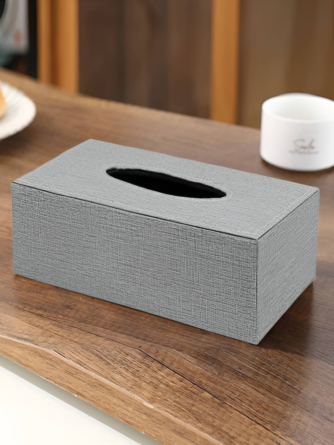 

HOKIPO Grey Plastic Tissue Holders