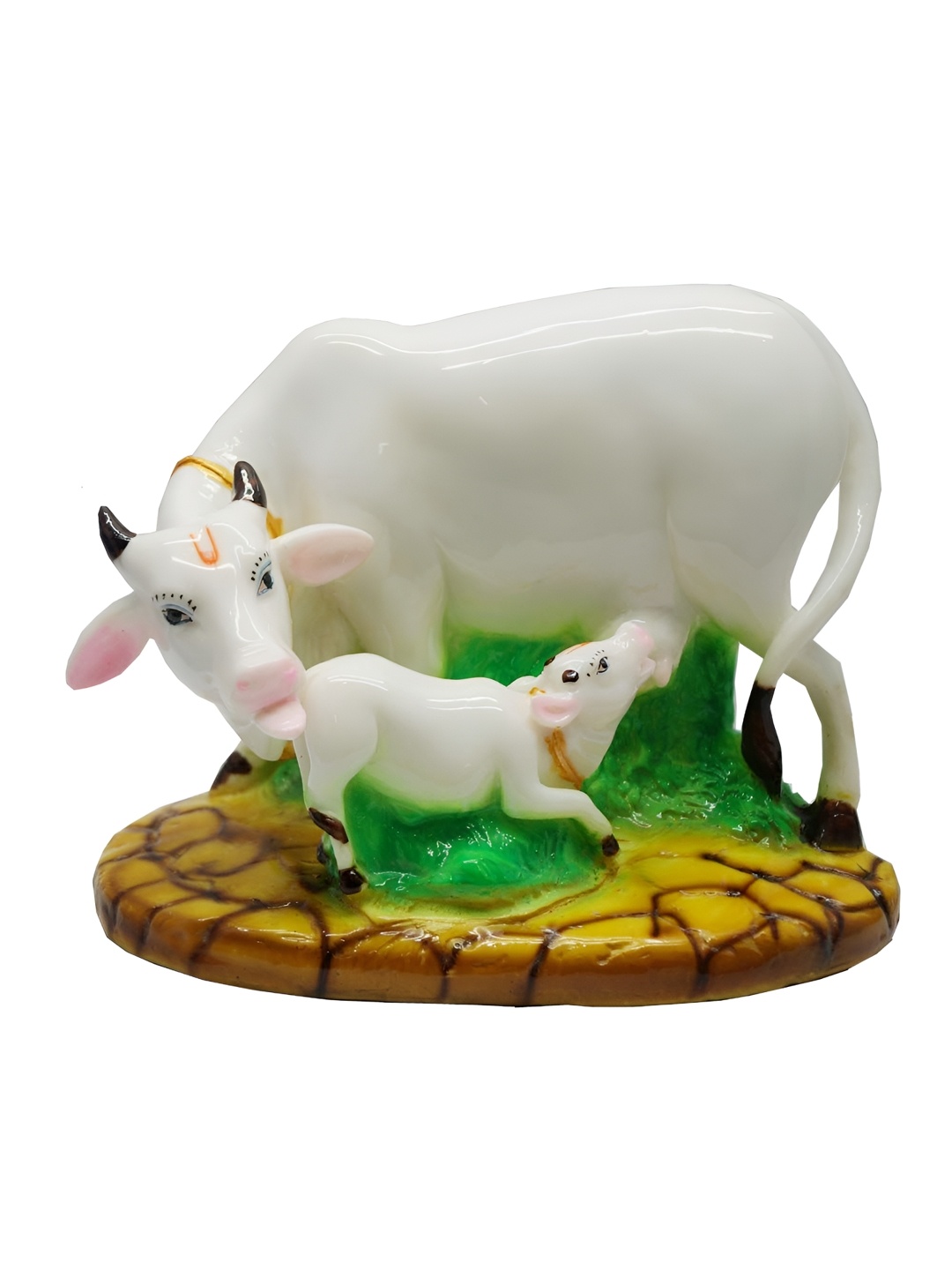 

Vrinban International White Figurine Showpiece