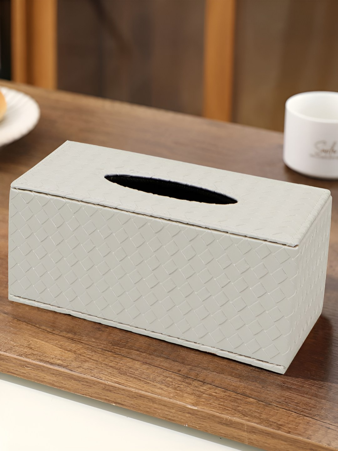 

HOKIPO White Plastic Tissue Holders