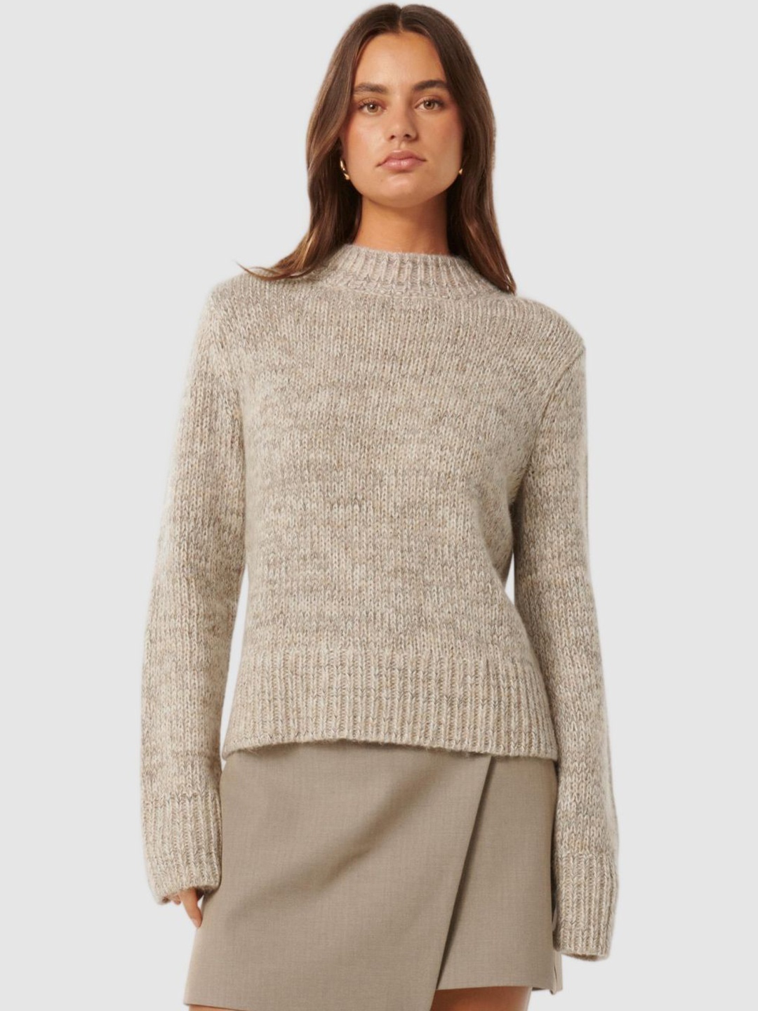 

Forever New Women Pullover, Grey