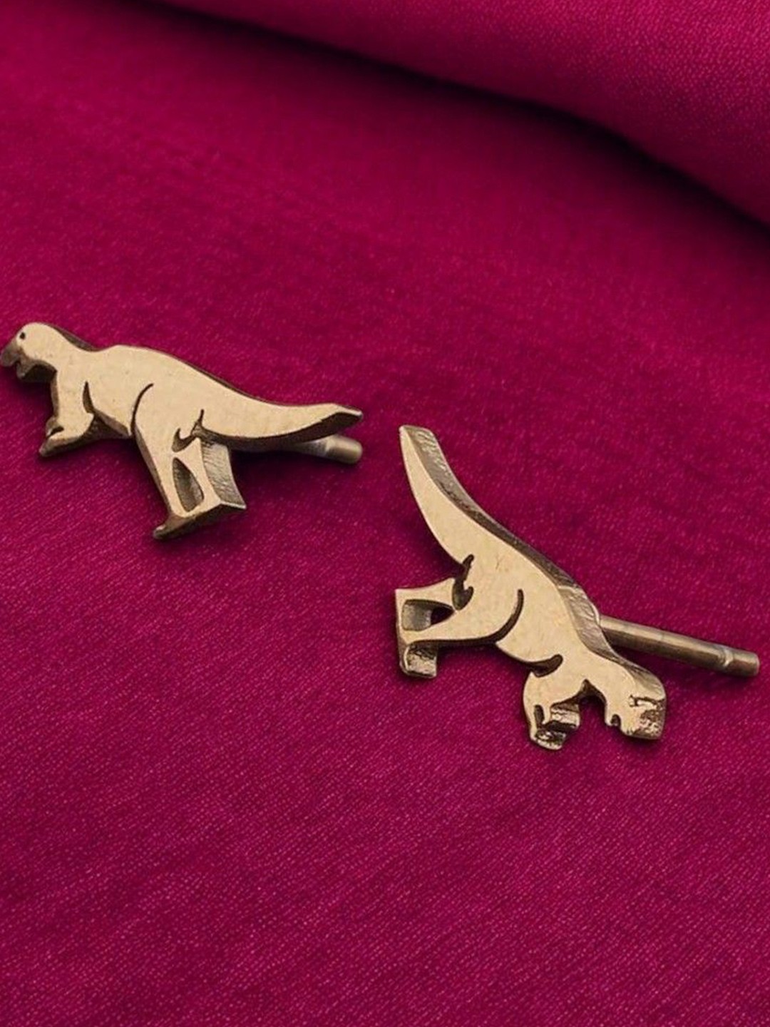 

PALMONAS Classic Studs Earrings, Gold