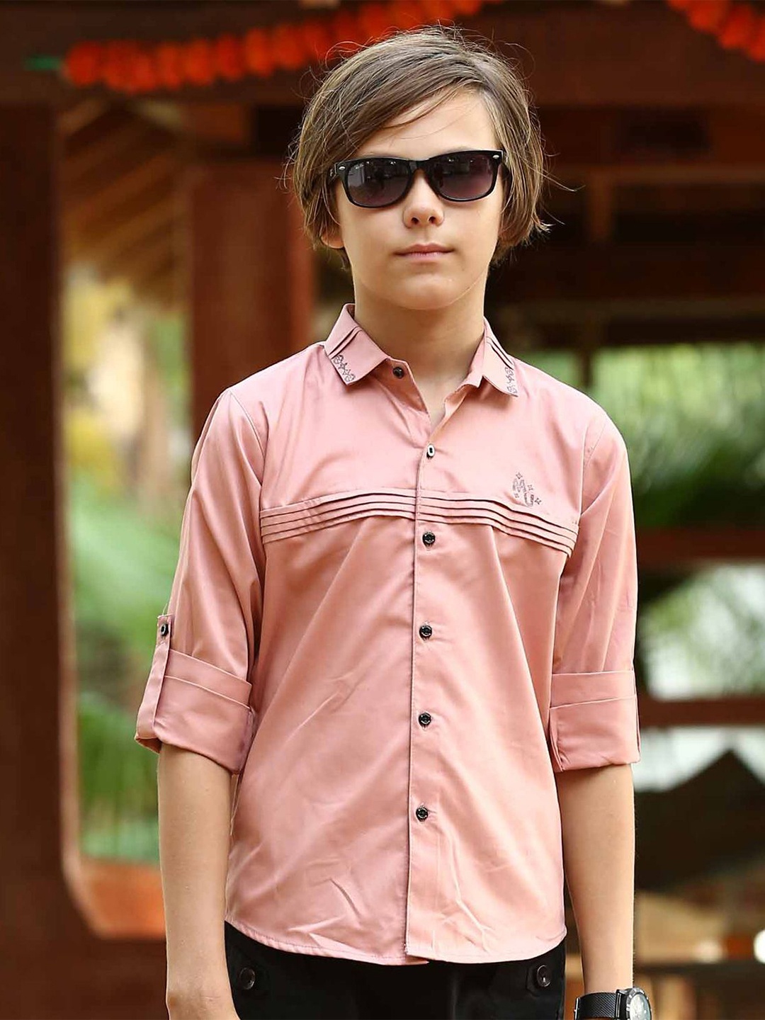 

MashUp Boys Classic Shirt, Pink