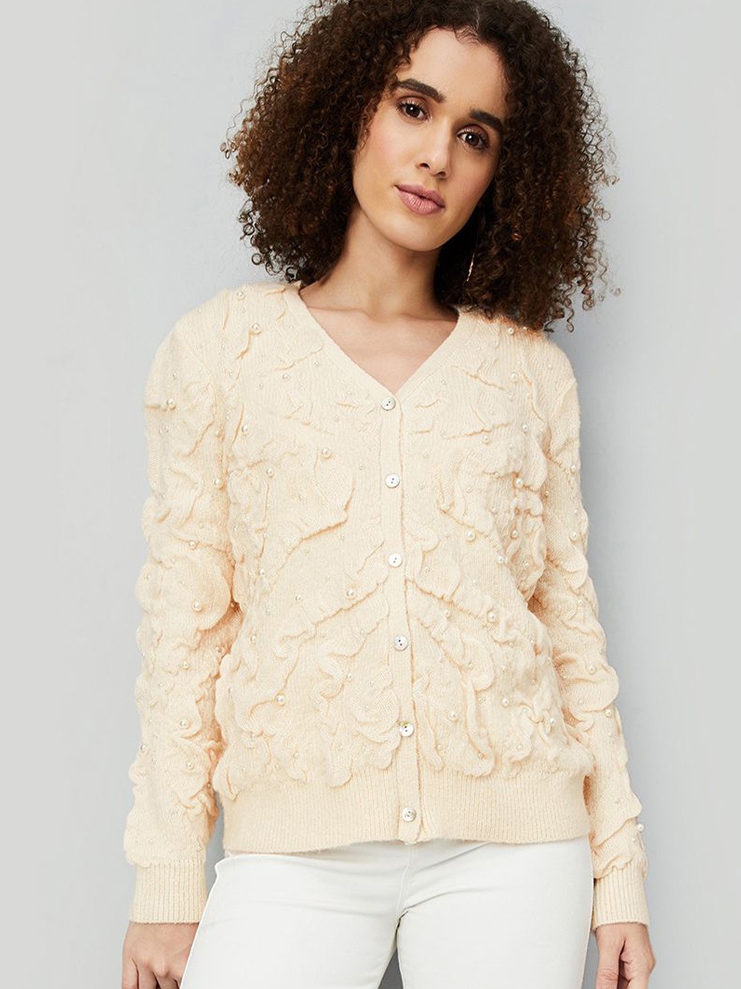 

max Women Cardigan, Cream