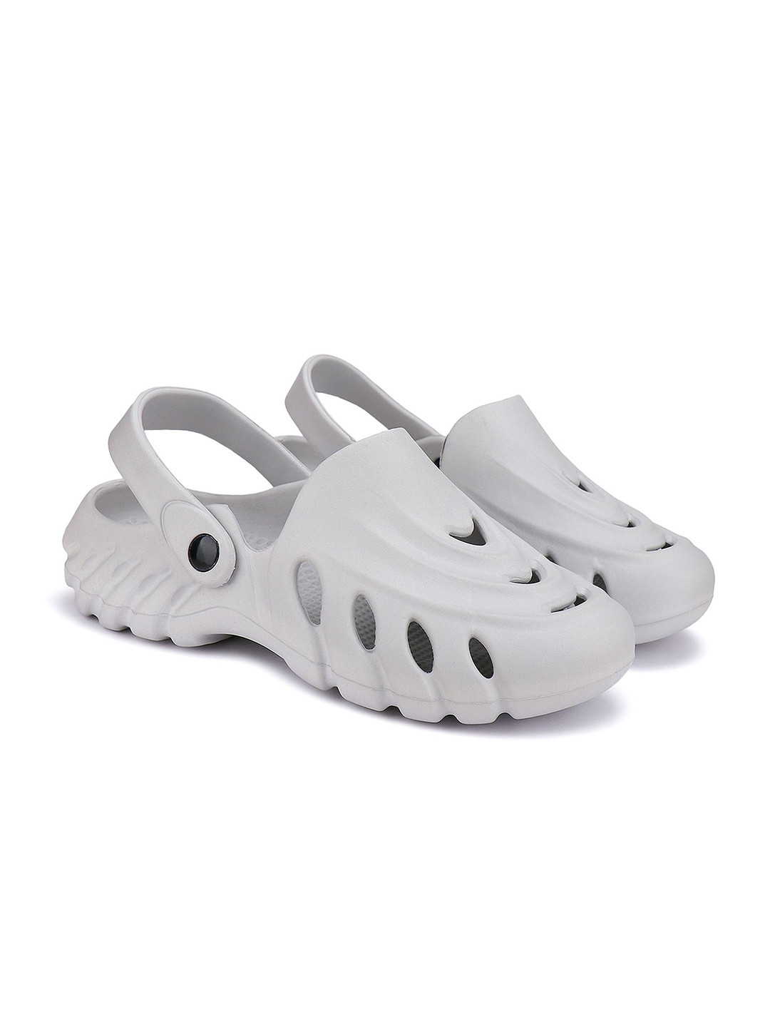 

BERSACHE Men Ultra Soft Technology Clogs Sandals, Grey