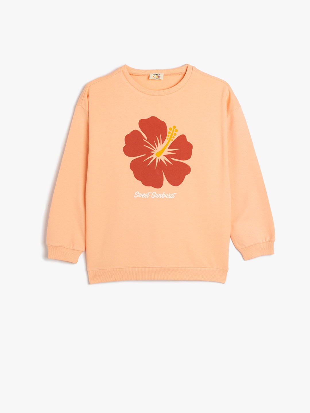 

Koton Girls Printed Sweatshirt, Orange