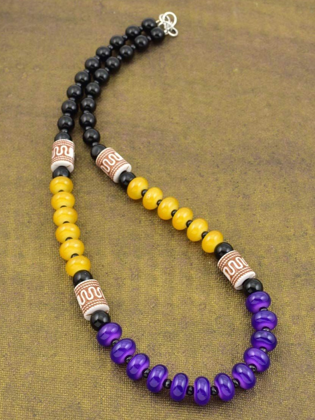 

HIGH TRENDZ Handcrafted Necklace, Black