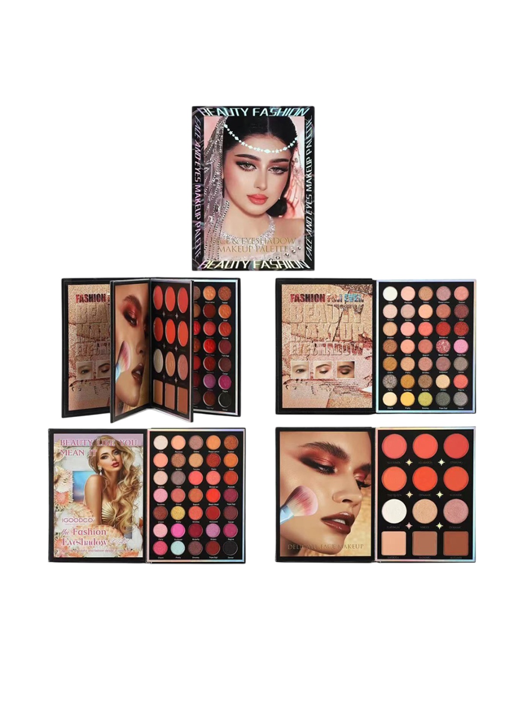

RANORE Beauty Fashion Makeup Book Palette - 300 g, Multi