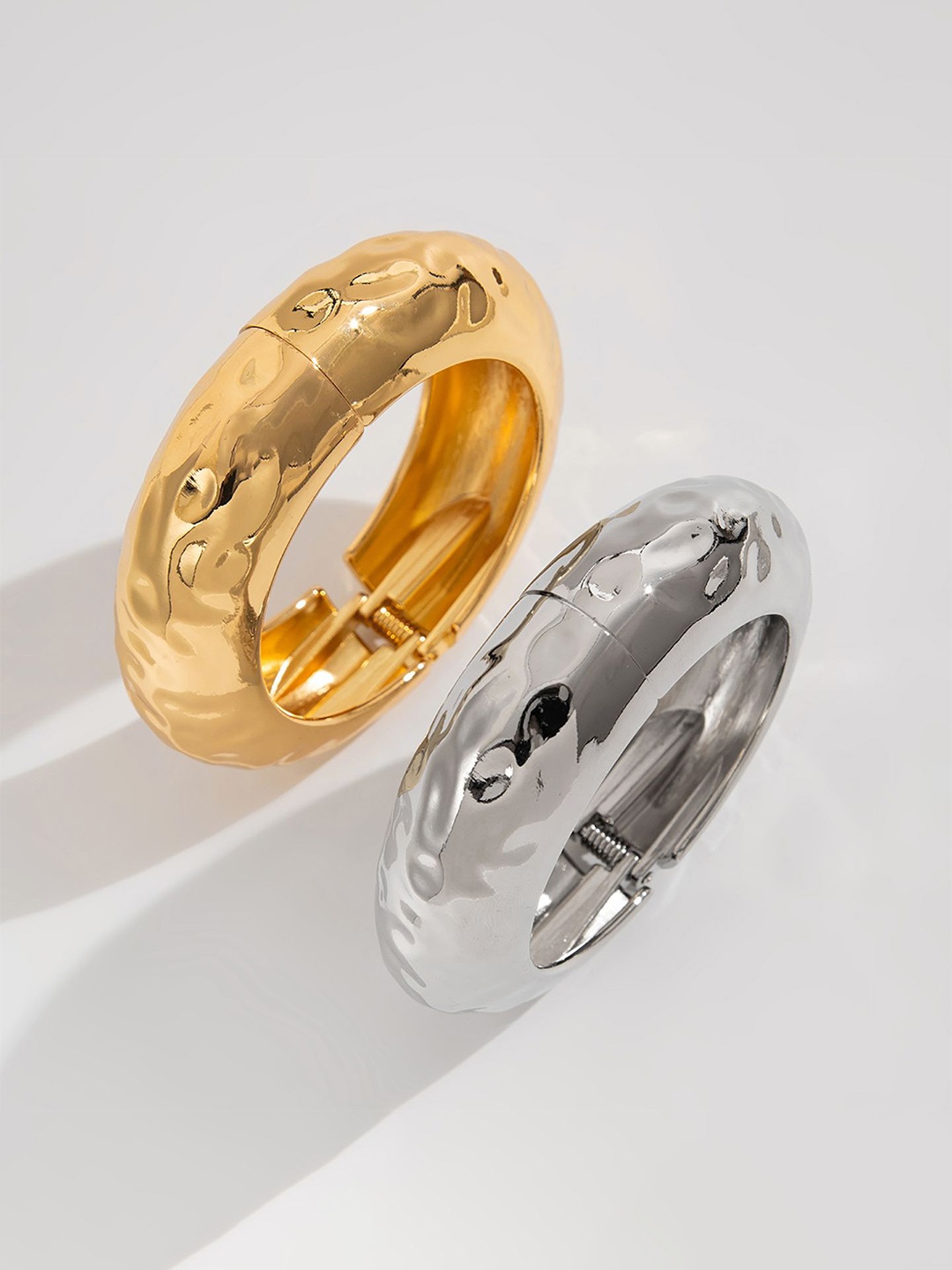 

StyleCast x Revolte Women Gold-Plated Kada Bracelet