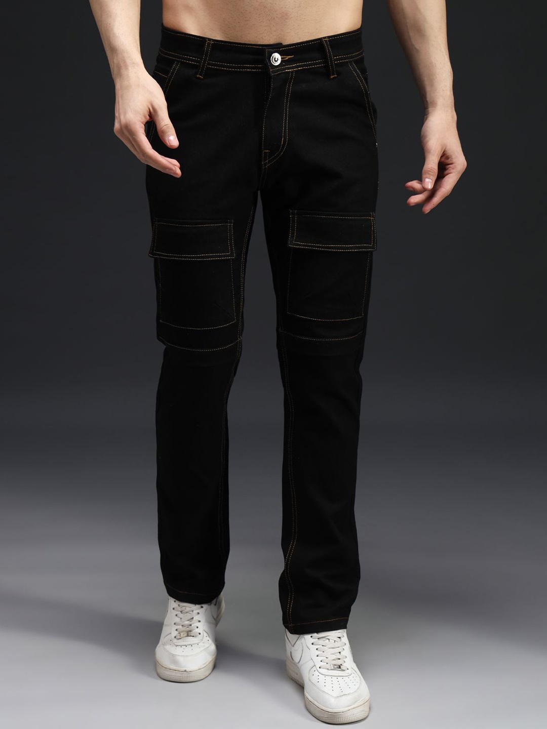 

DENIMLOOK Men Slim Fit Jeans, Grey