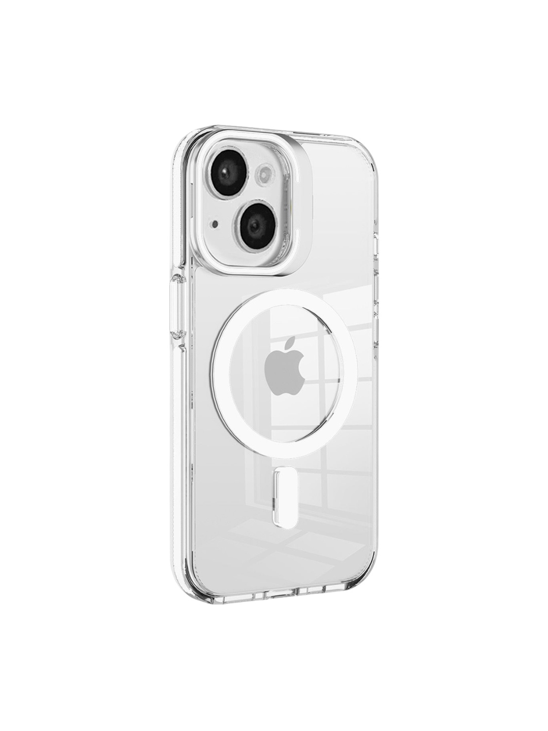 

macmerise Solid Printed iPhone 15 Bumper Case Mobile Accessories, White