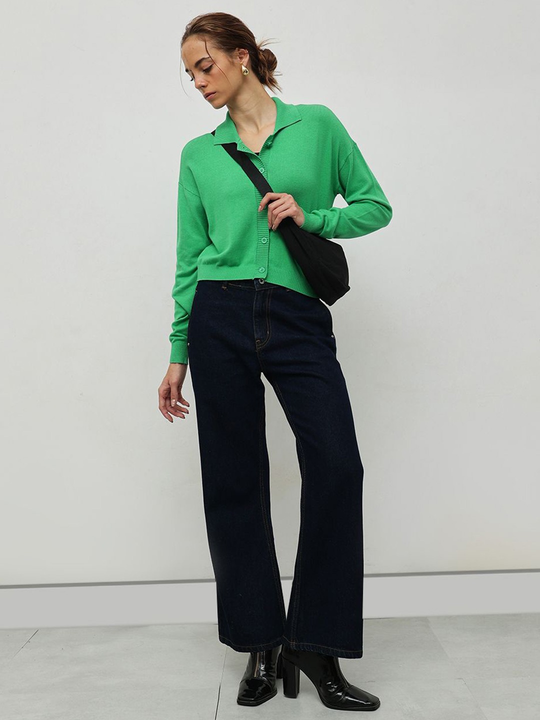 

STREET 9 Women Cardigan, Green