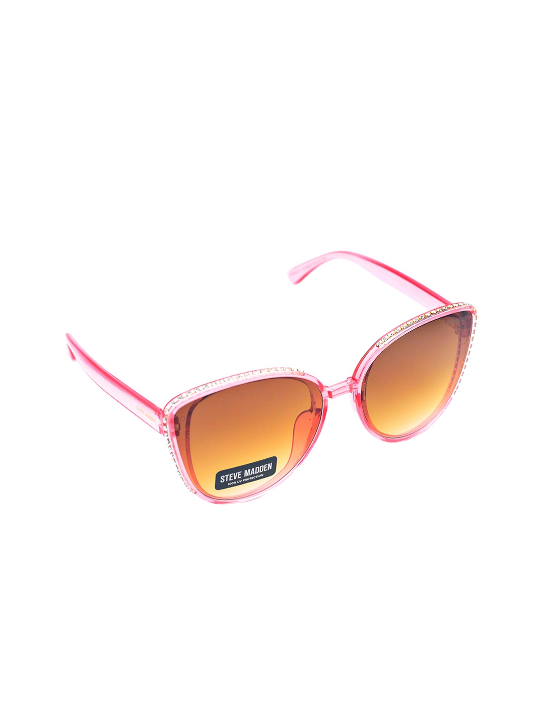

Steve Madden Women Other Sunglasses with UV Protected Lens X17051-Multi, Orange