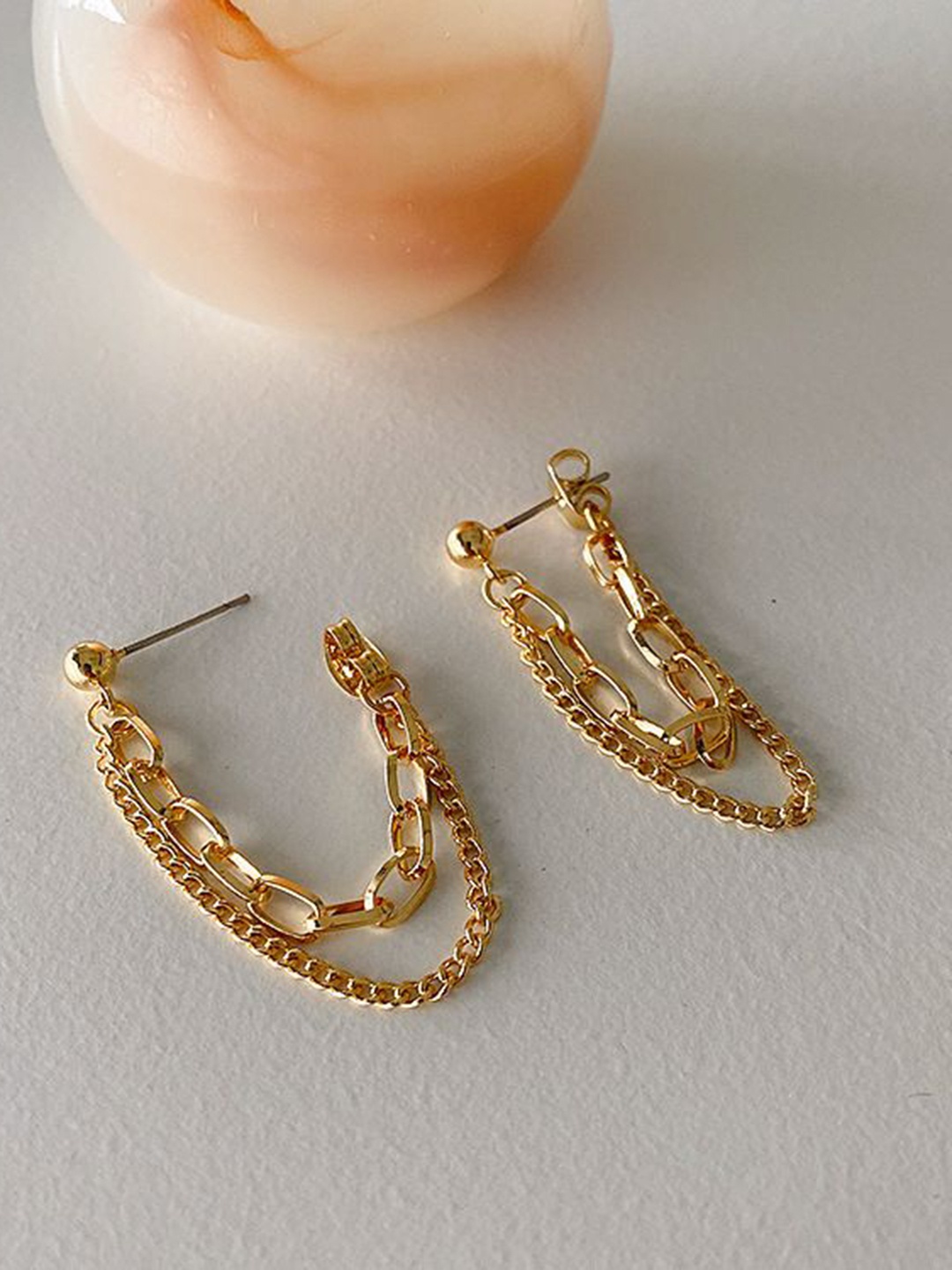 

Just Lil Things Contemporary Hoop Earrings, Multi