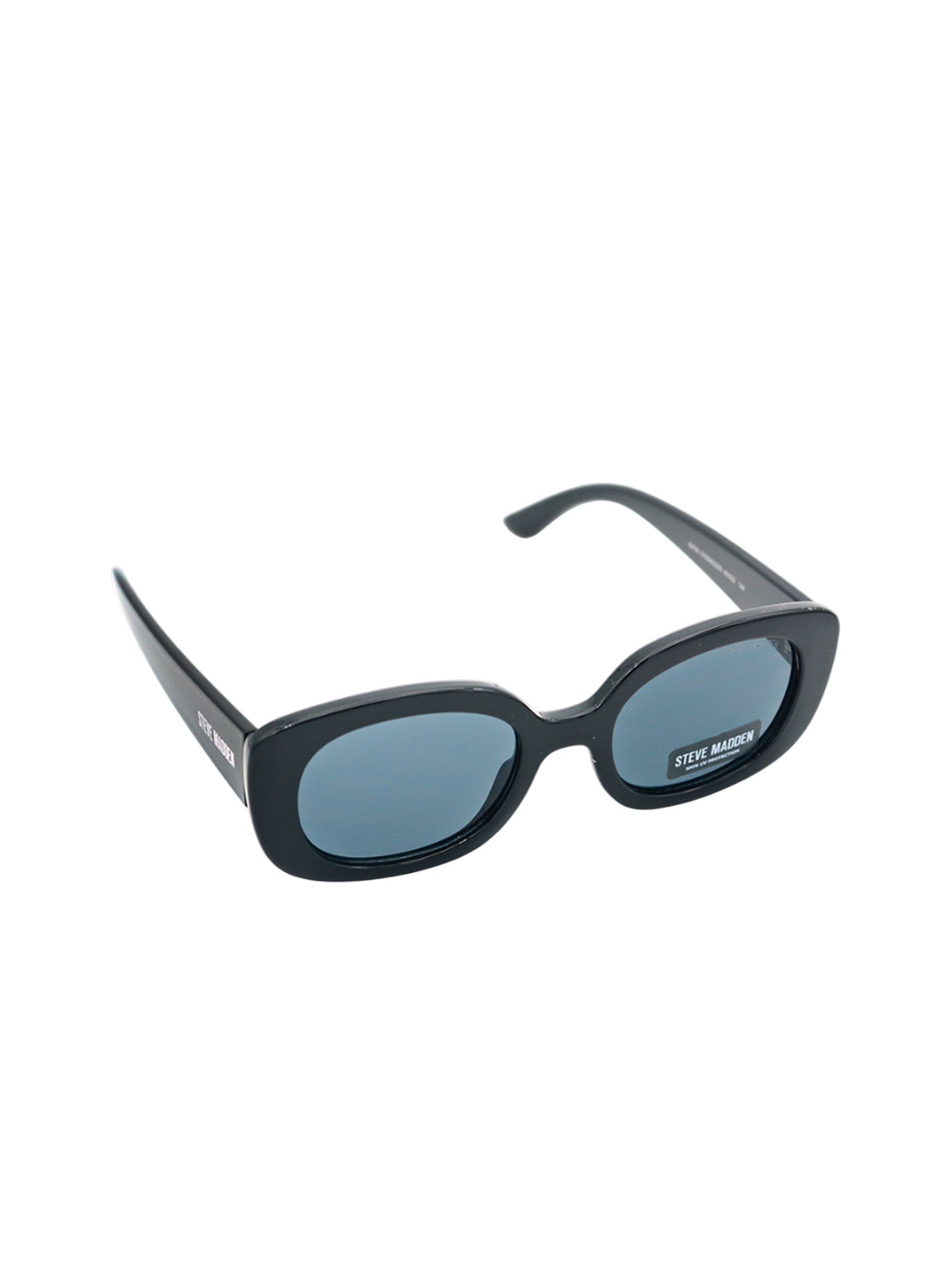 

Steve Madden Women Rectangle Sunglasses With UV Protected Lens X17062, Blue