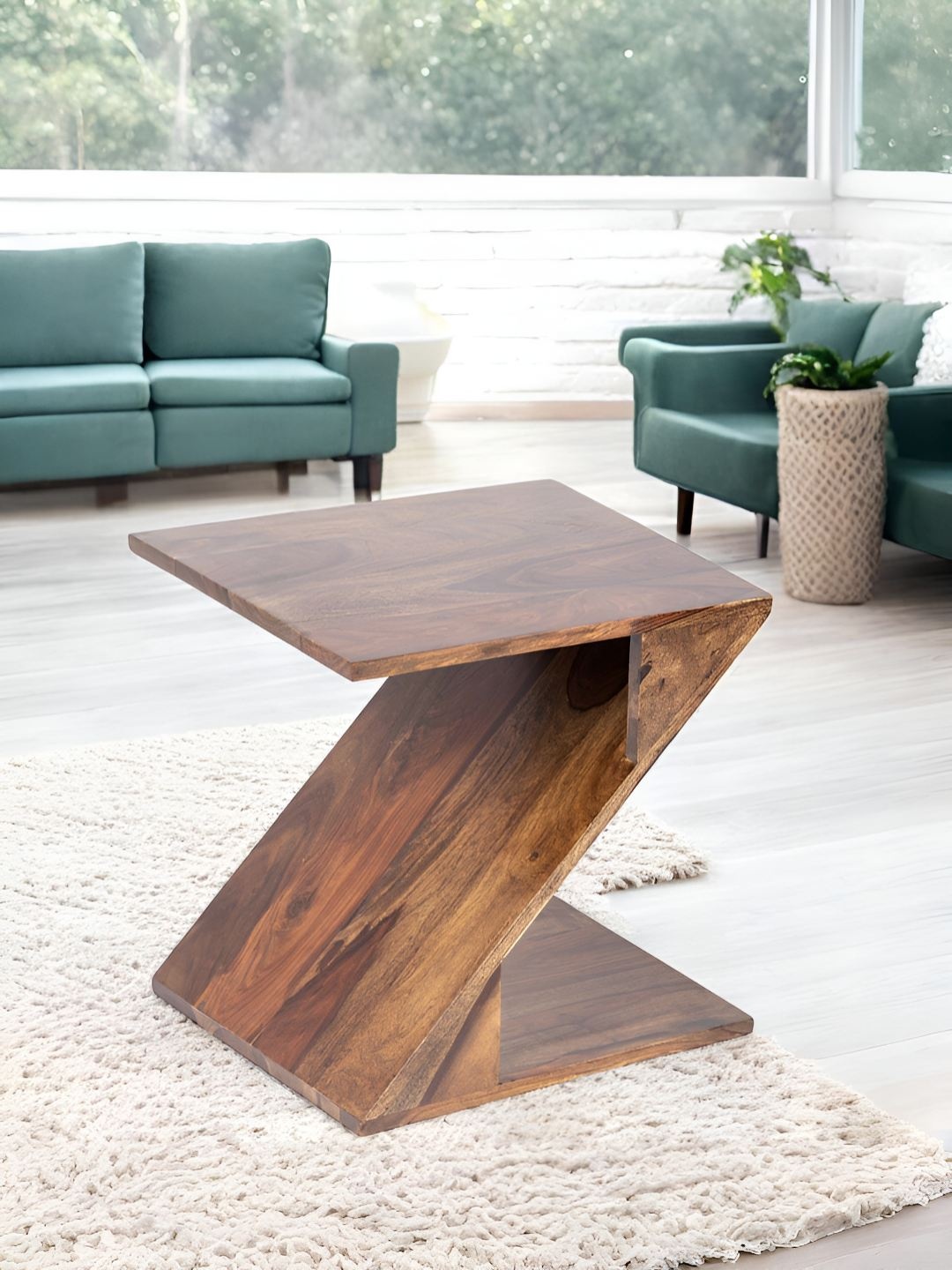 

Ikiriya Beige Rectangle End Bedside Table