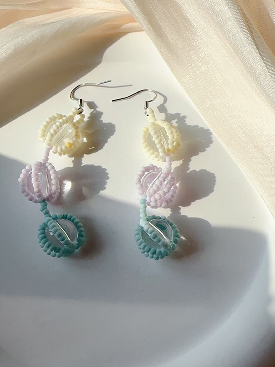 

Just Lil Things Contemporary Studs Earrings, Multi