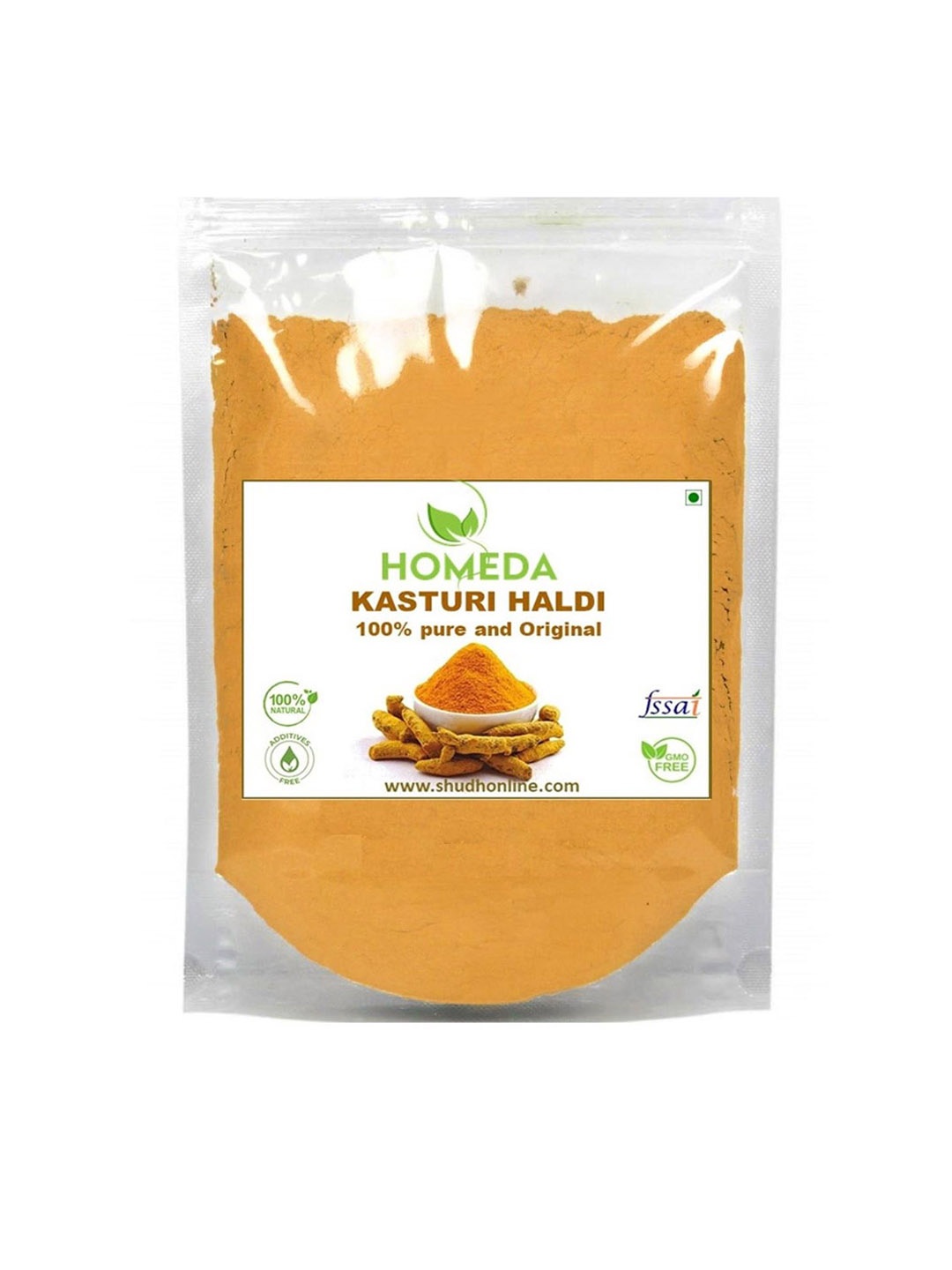 

Homeda Natural Kasturi Haldi Powder For Face & Skin - 2 Kg, Orange