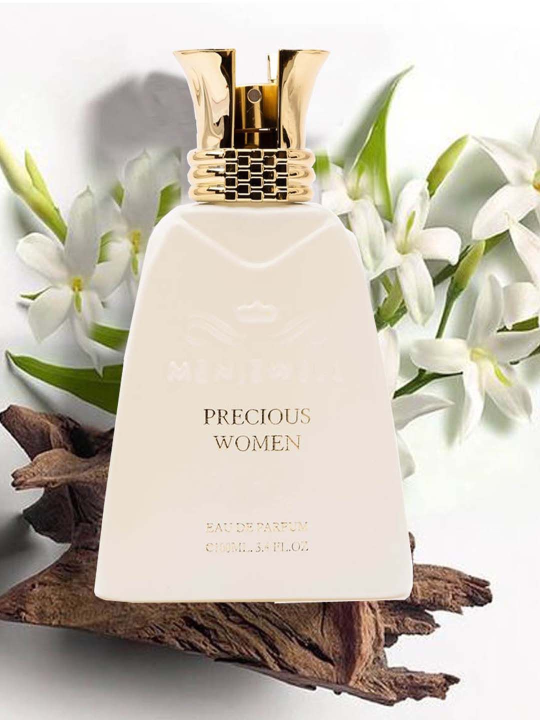 

Menjewell Set Of 2 Million Thoughts & Precious Eau De Parfum - 100 ml Each, White