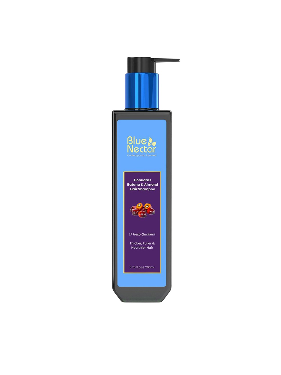 

Blue Nectar Batana & Almond Hair Shampoo For Thicker & Fuller Hair - 200 ml