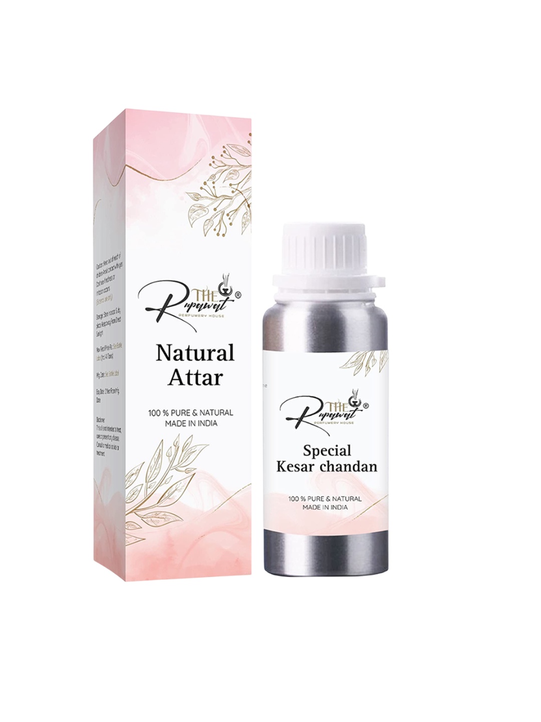 

THE RUPAWAT Perfumery House Fitrat Nm 100% Natural & Pure Alcohol Free Attar- 25 ml, Transparent
