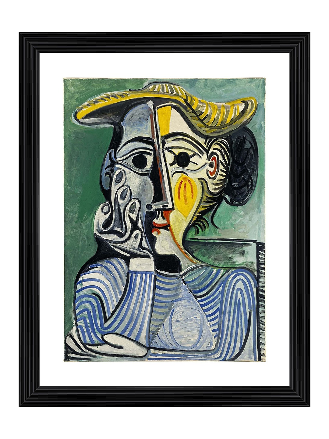 

Adventures India Green & Blue Wooden Paintings Wall Art