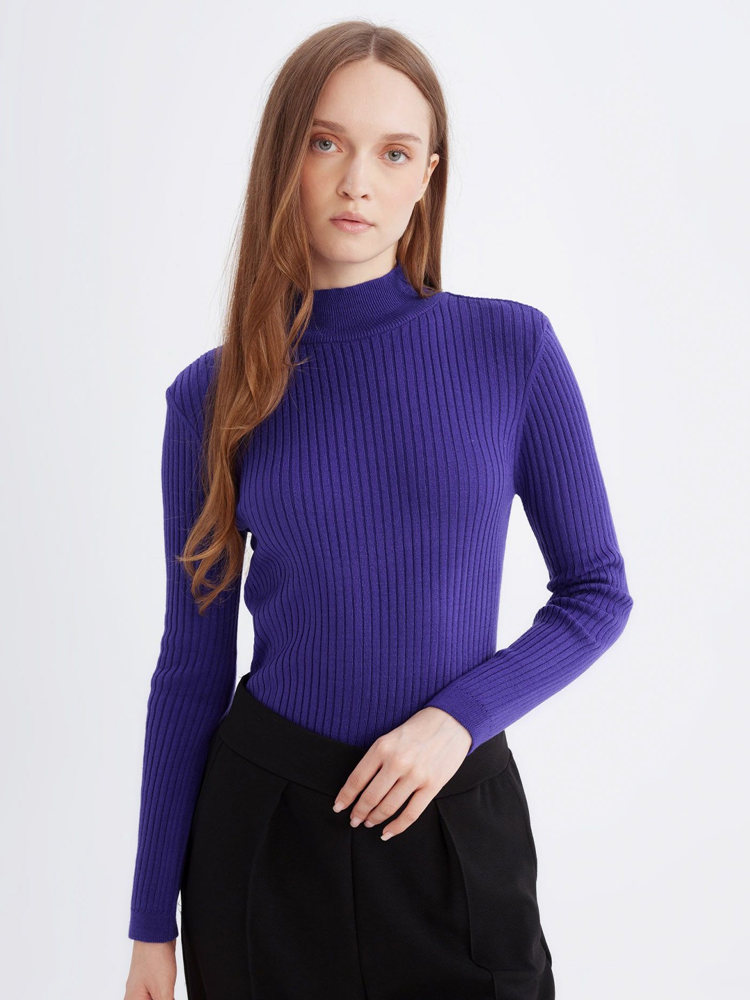 

DeFacto Striped Pullover, Blue