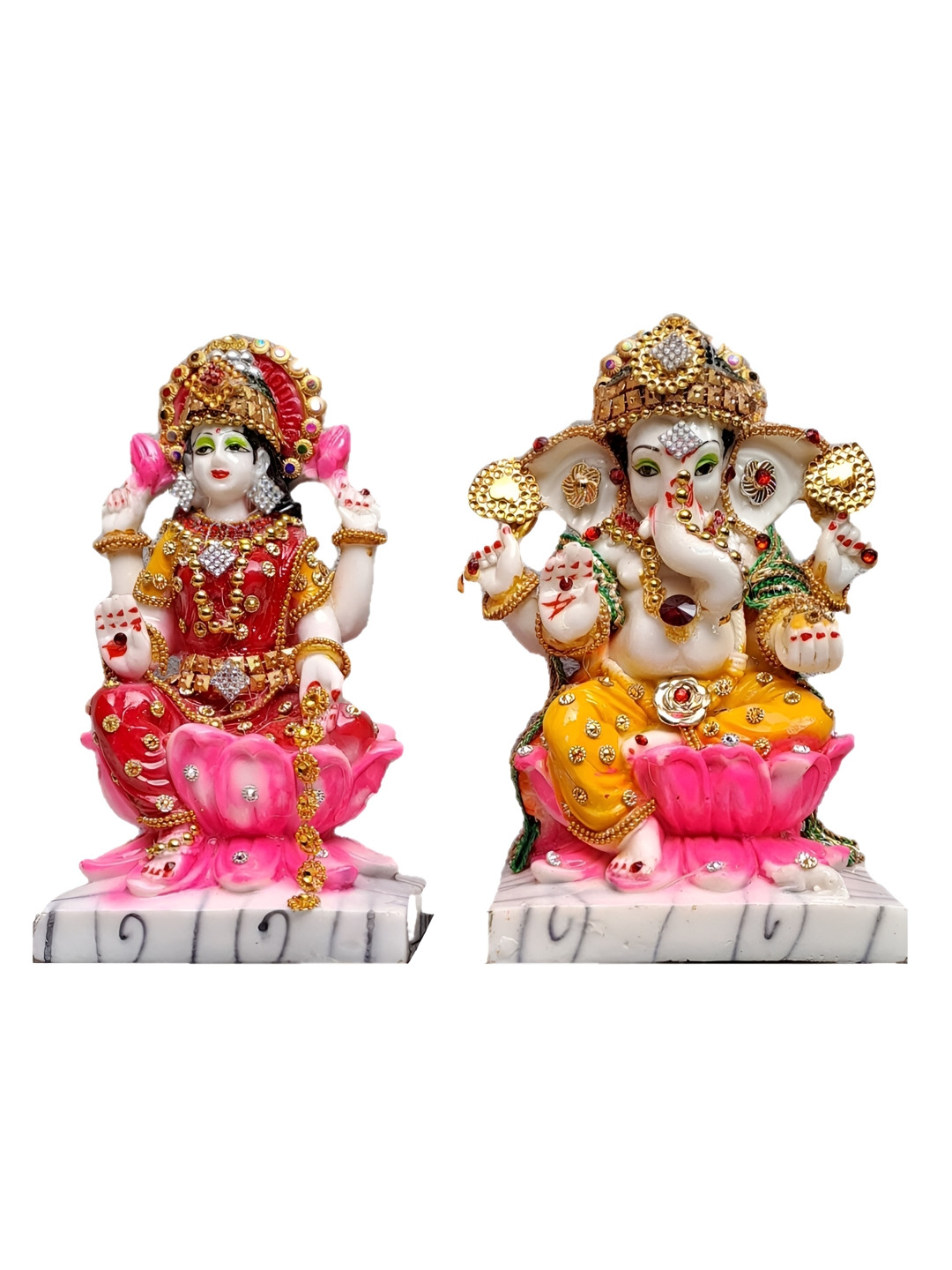 

Craft N Decor Red Religious Idol Showpiece