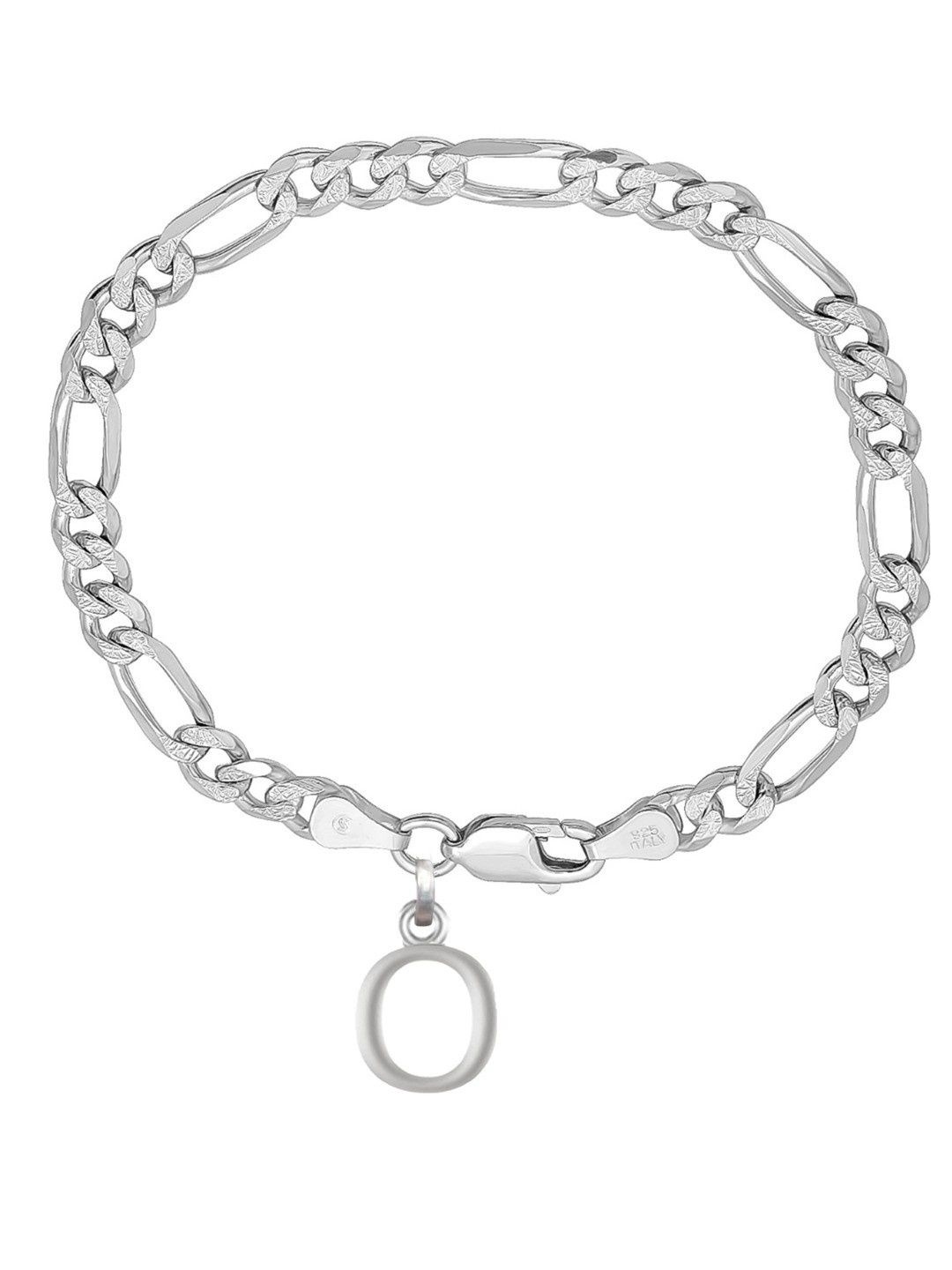 

AKSHAT SAPPHIRE Men Sterling Silver Link Bracelet