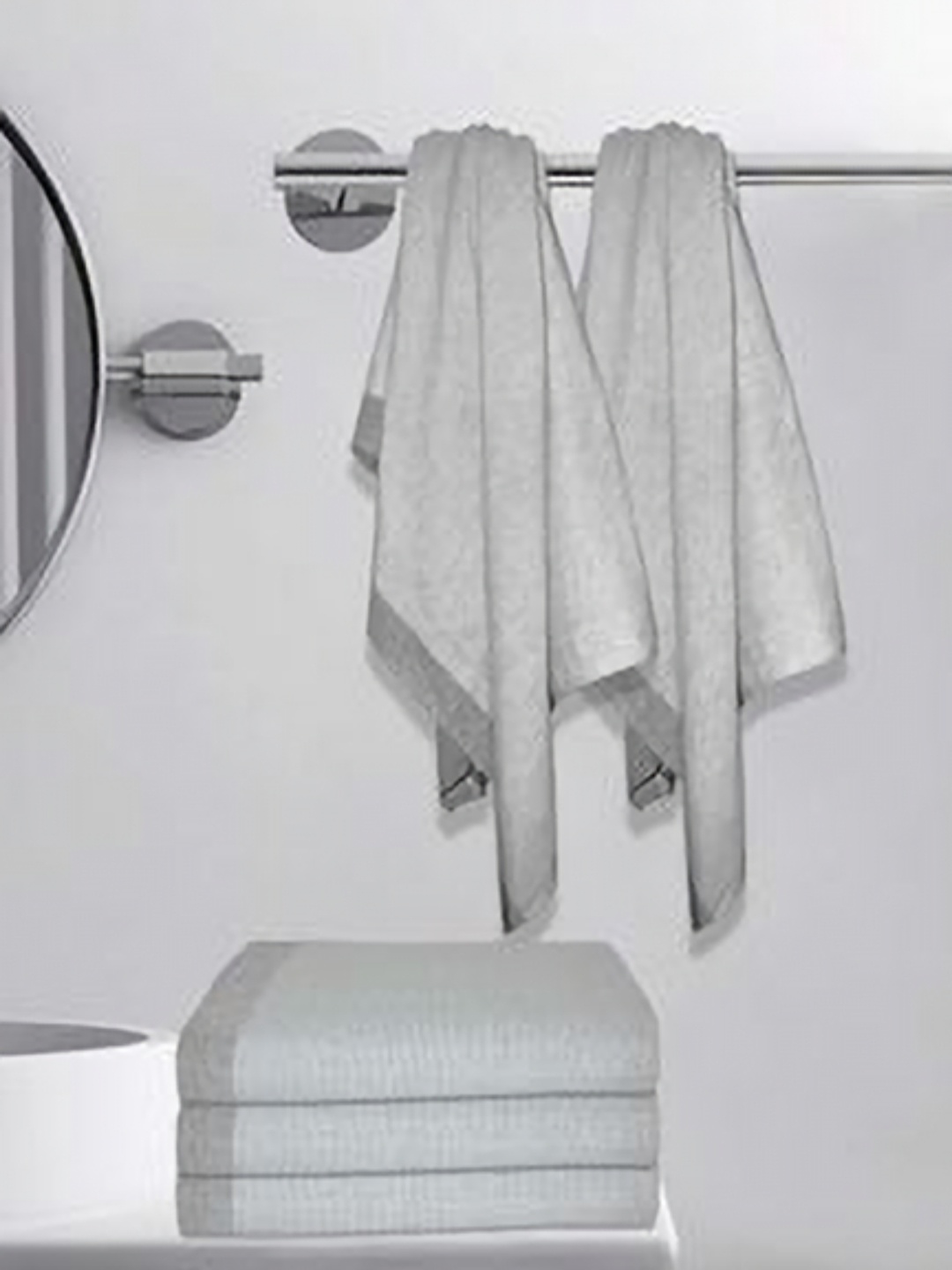 

Aura Brown & Grey 5 Cotton 210 GSM Bath Towel