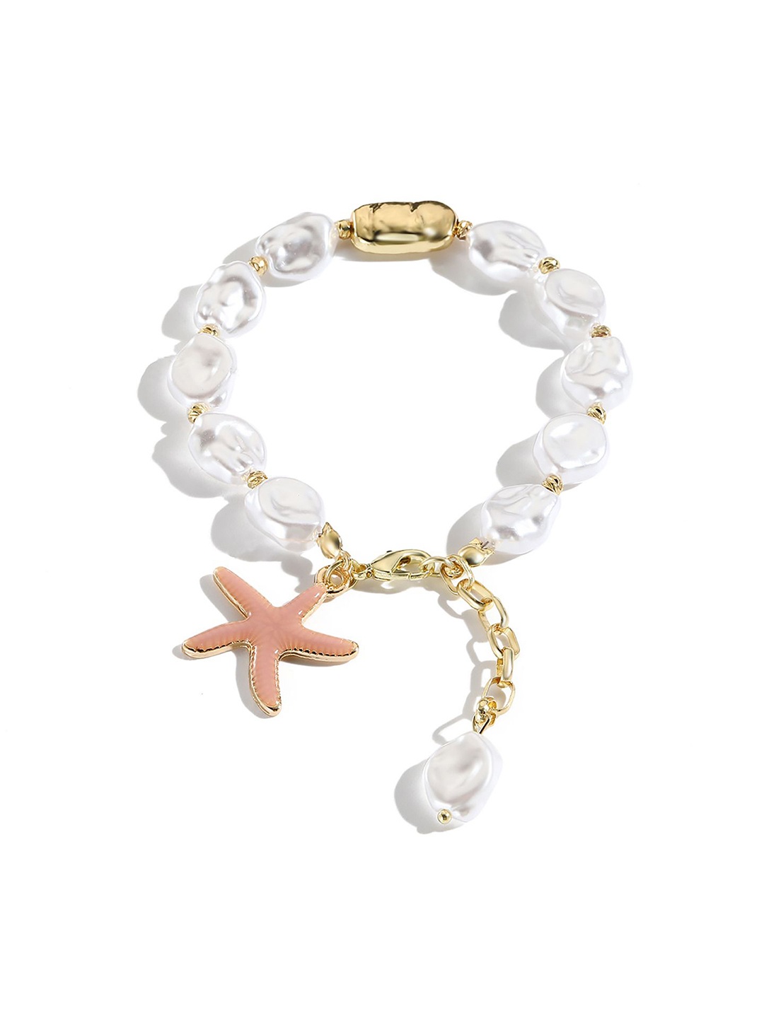 

StyleCast x Revolte Women Gold-Plated Charm Bracelet