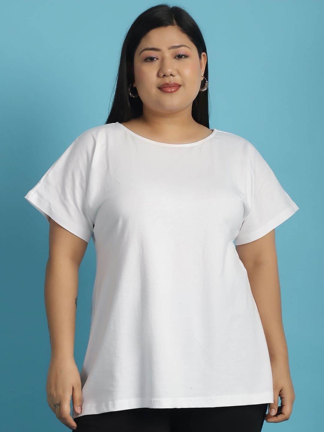 

theRebelinme Women T-shirt, White