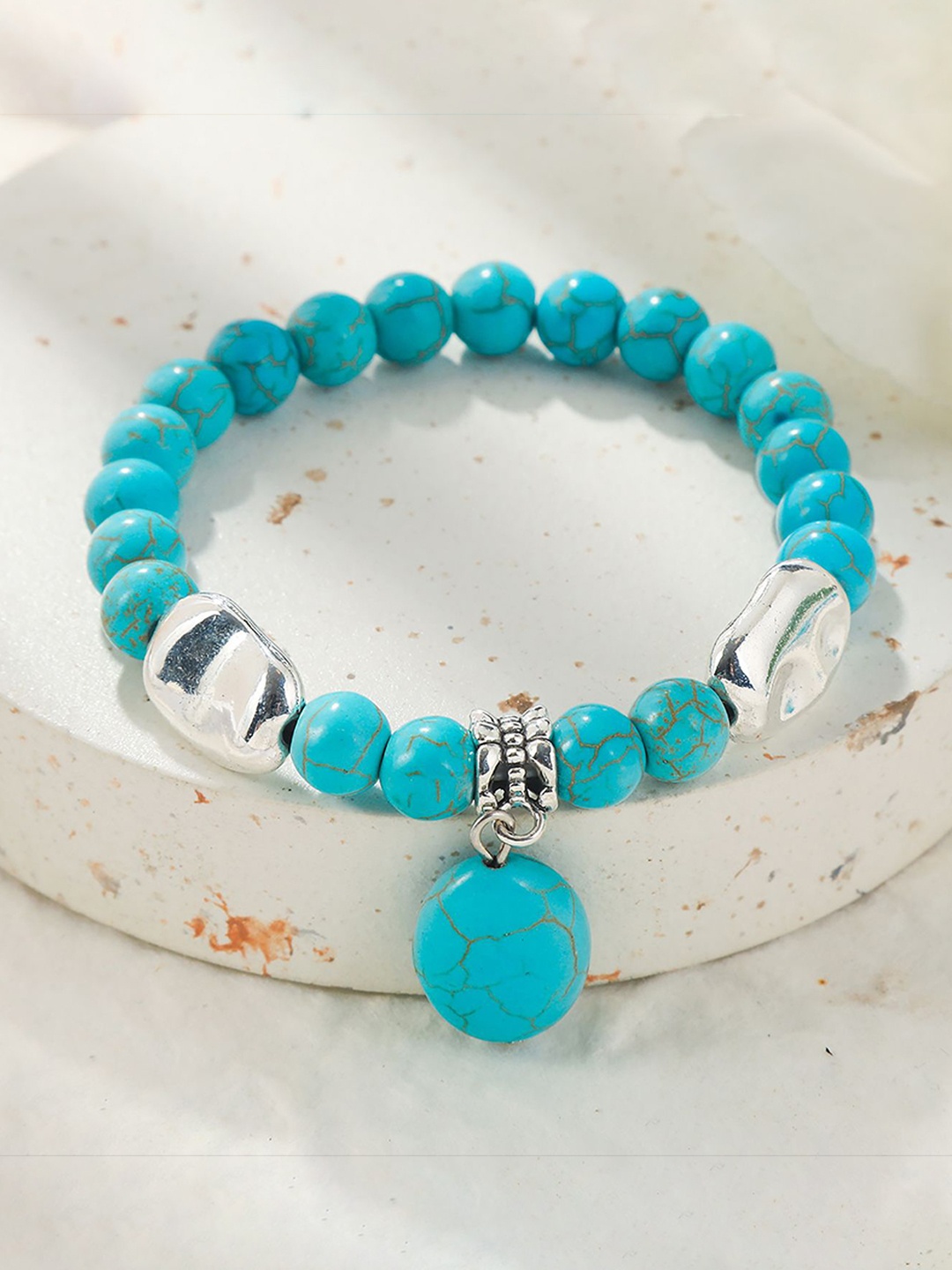 

StyleCast x Revolte Women Handcrafted Silver-Plated Bracelet
