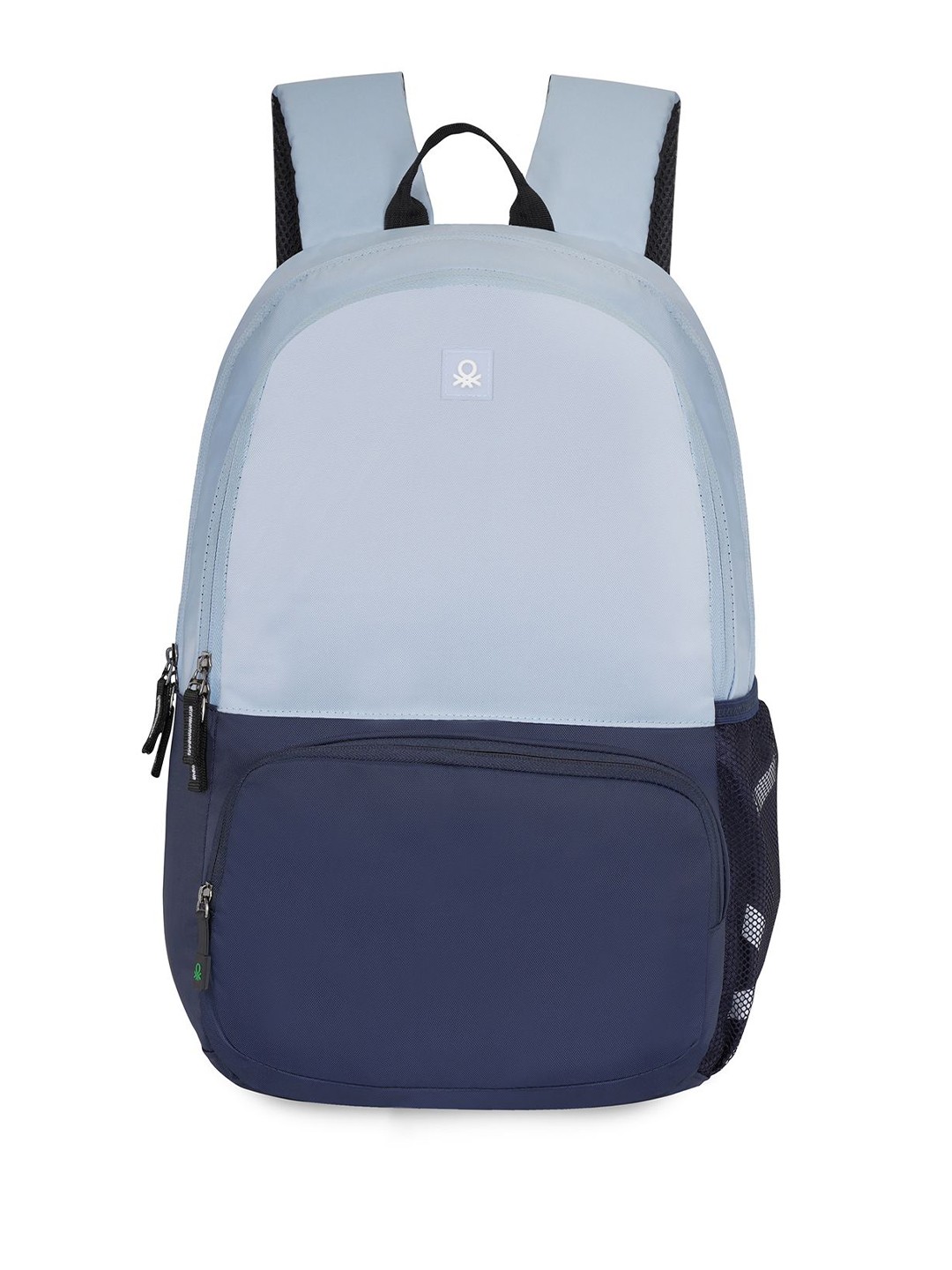 

United Colors of Benetton Unisex Colourblocked 14 inch Laptop Backpack, Blue