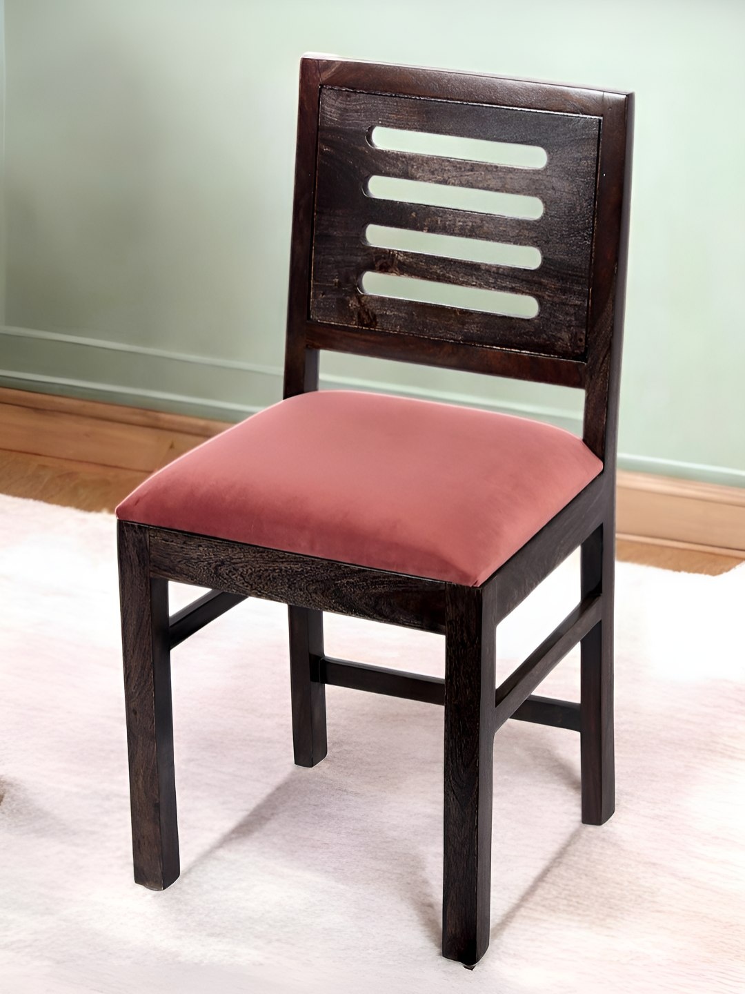 

Ikiriya Pink & Wooded Dining Chair