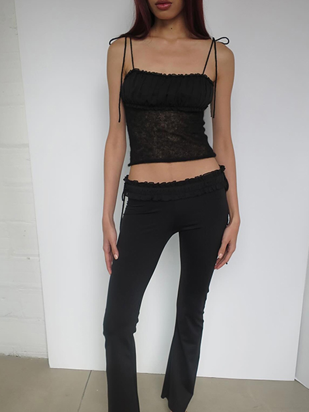 

HERE&NOW Crop Top, Black