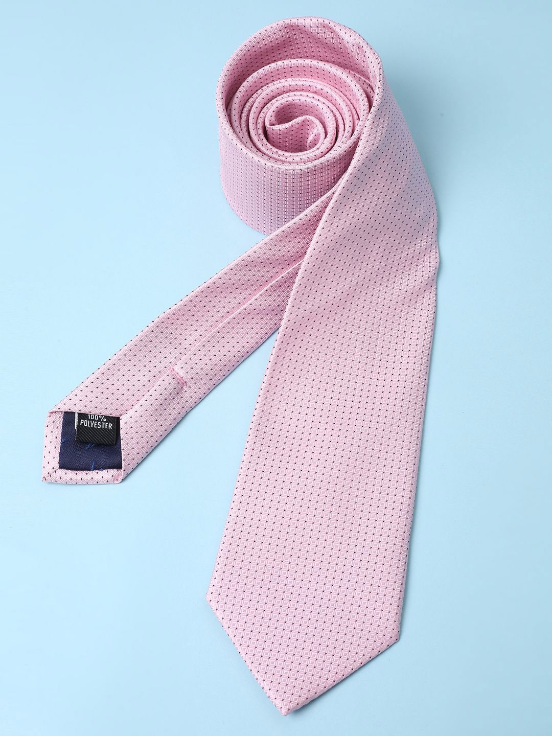 

Van Heusen Men Woven Design Ascot Tie, Pink