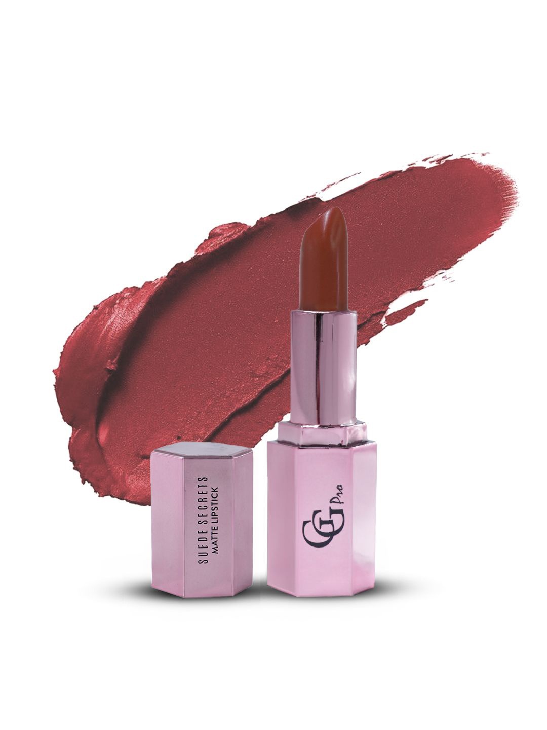 

Gorgeous Girl Suede Secrets Super Stay Matte Lipstick with Vitamin E - Rich Rusty 05, Rose