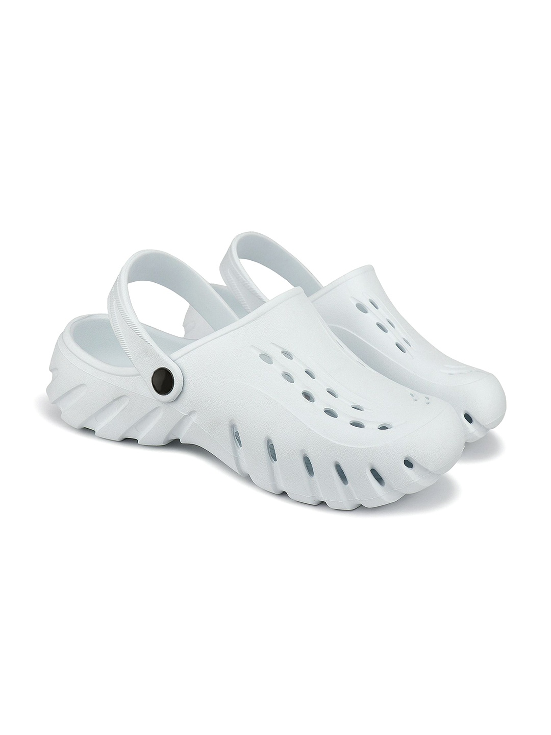 

BERSACHE Men Regular Wear With Ultra Soft Technology Clogs, White