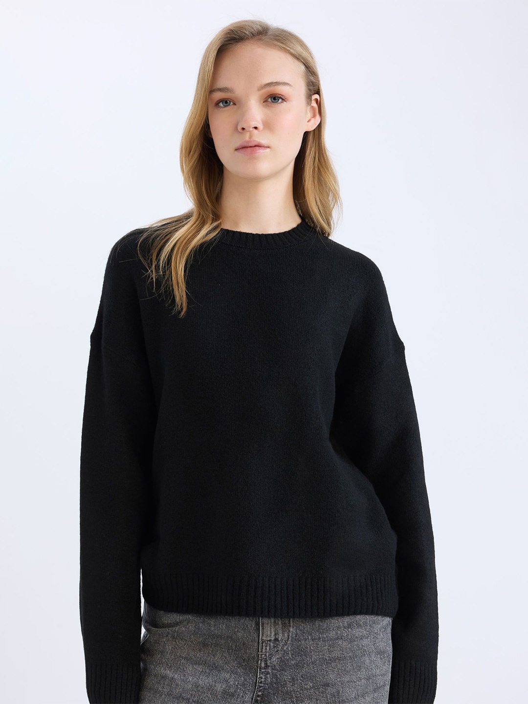 

DeFacto Women Pullover, Black