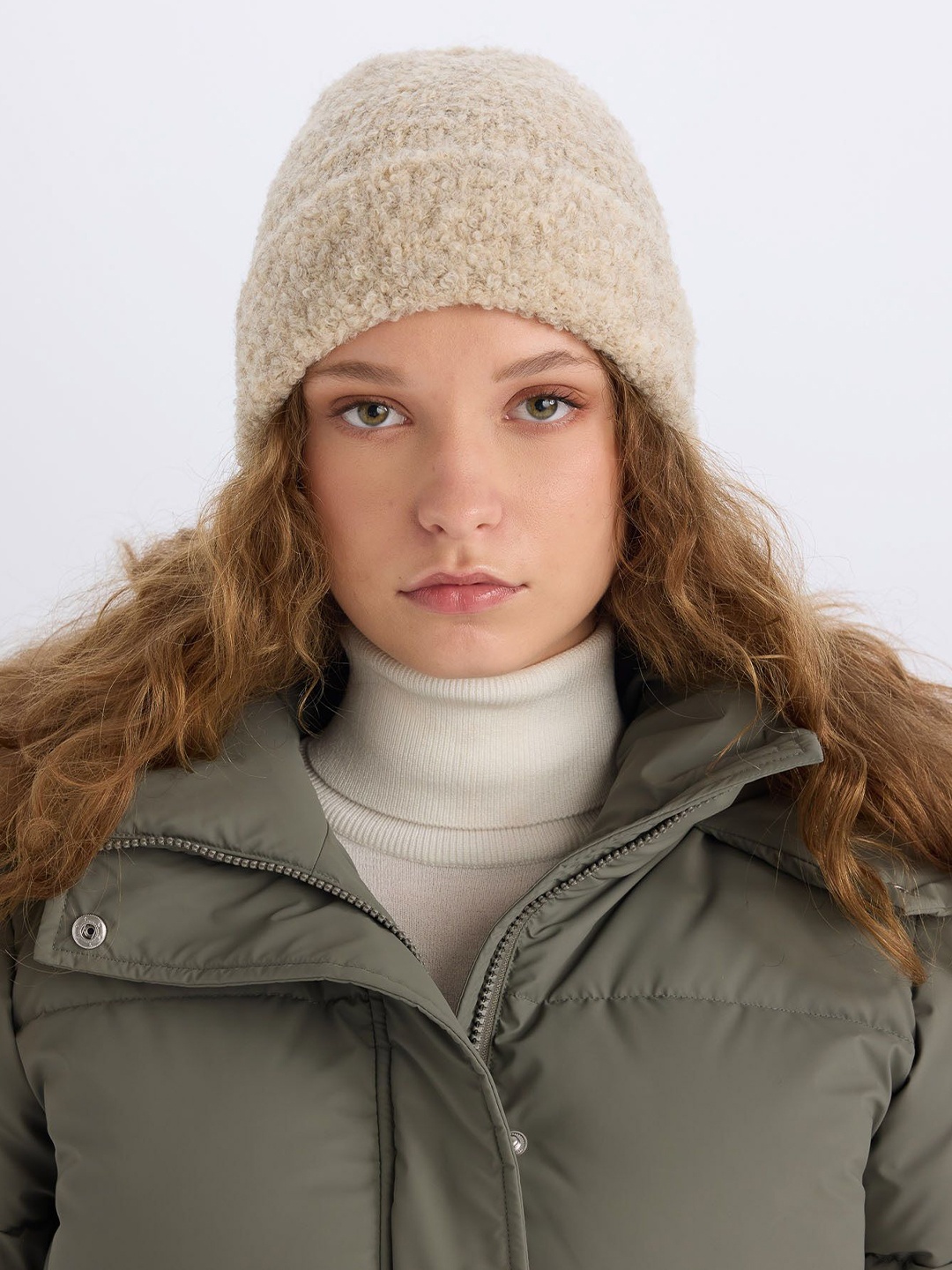 

DeFacto Women Beanie, Beige
