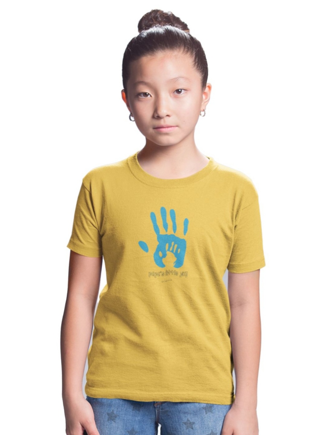 

Tantra Kids Varsity Printed T-shirt, Yellow