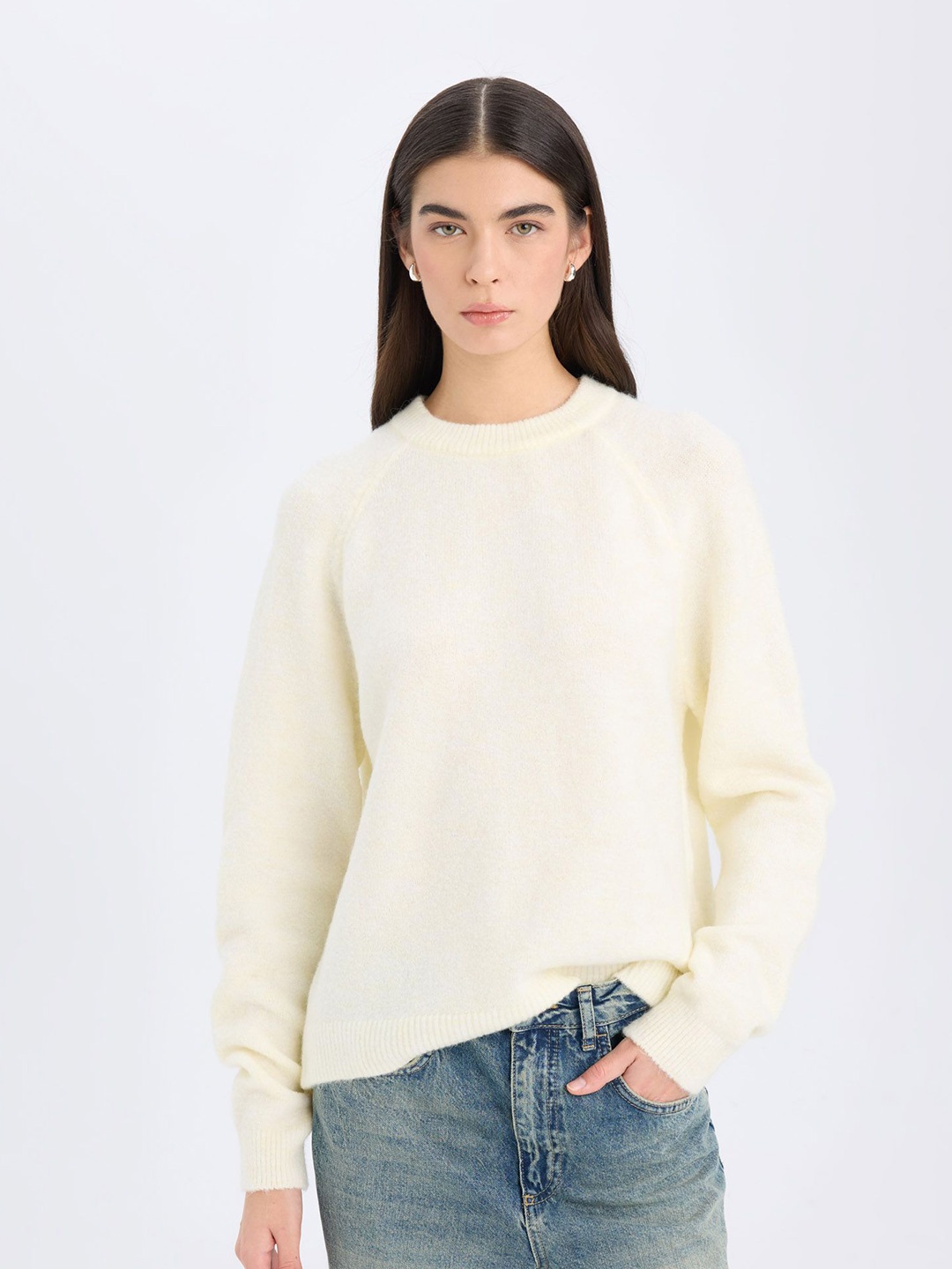 

DeFacto Women Pullover, White