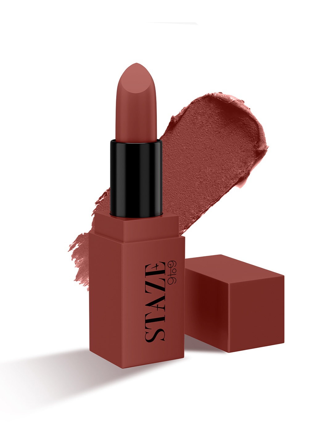 

STAZE 9to9 Creme De La Matte Lipstick - Hot Toddy 07, Brown