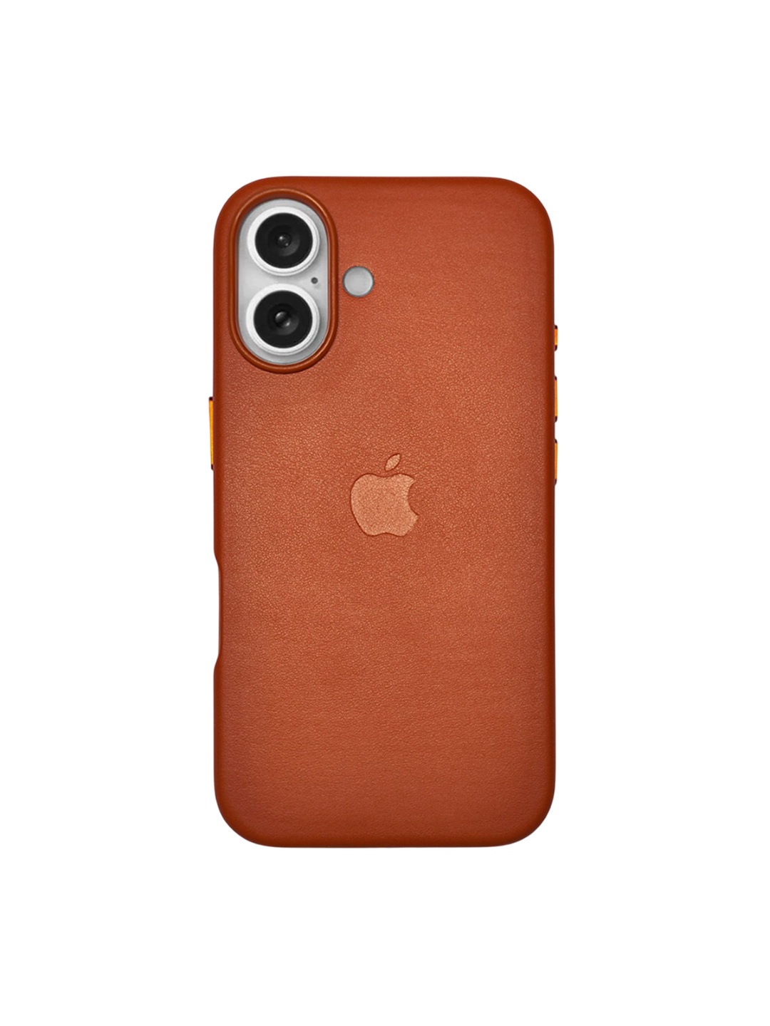 

TREEMODA Solid Printed iPhone 16 Plus Back Case Mobile Accessories, Brown