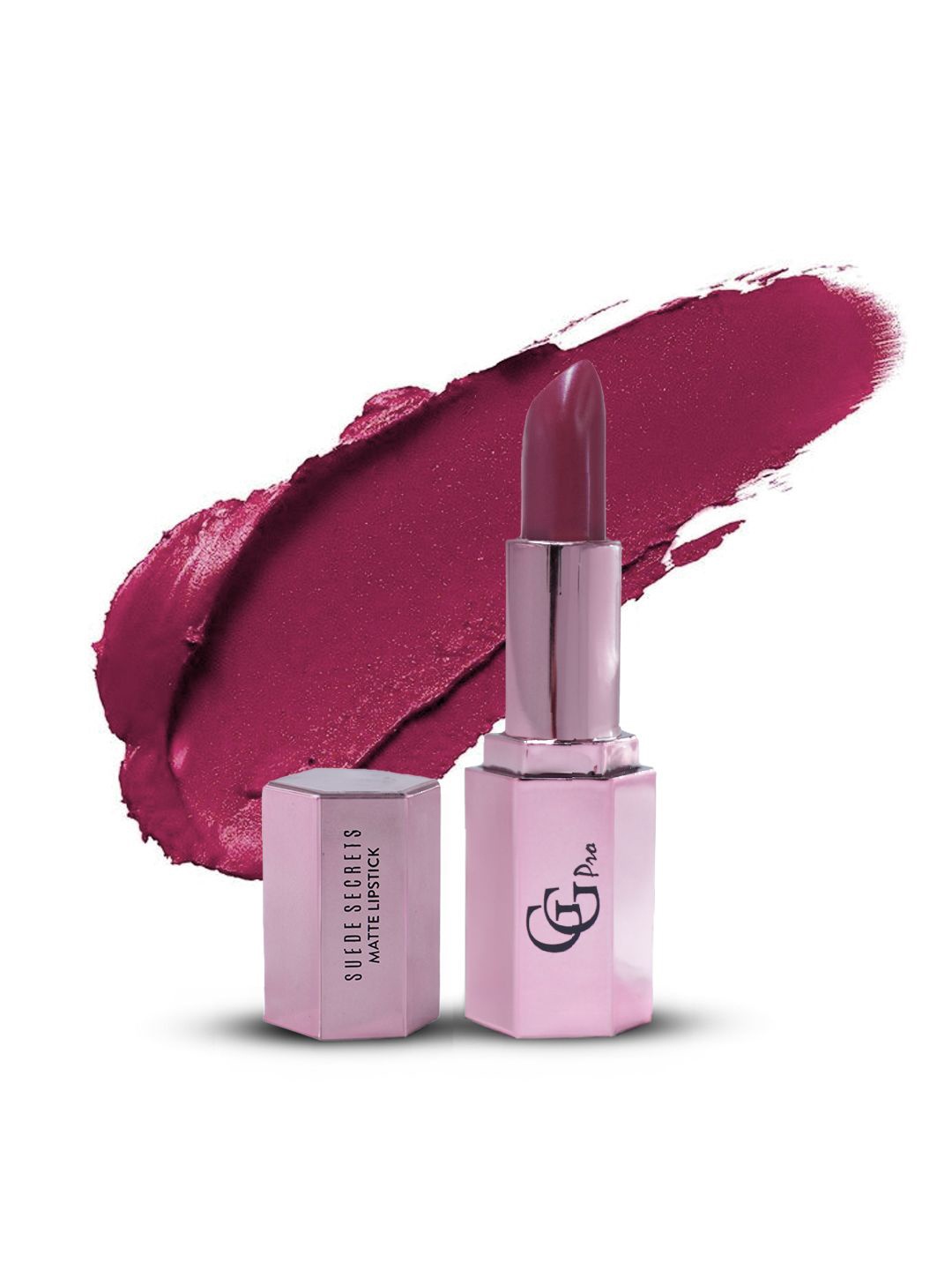 

Gorgeous Girl Suede Secrets Matte Lipstick With Vitamin E - 3.5 g - Super Stay 09, Purple