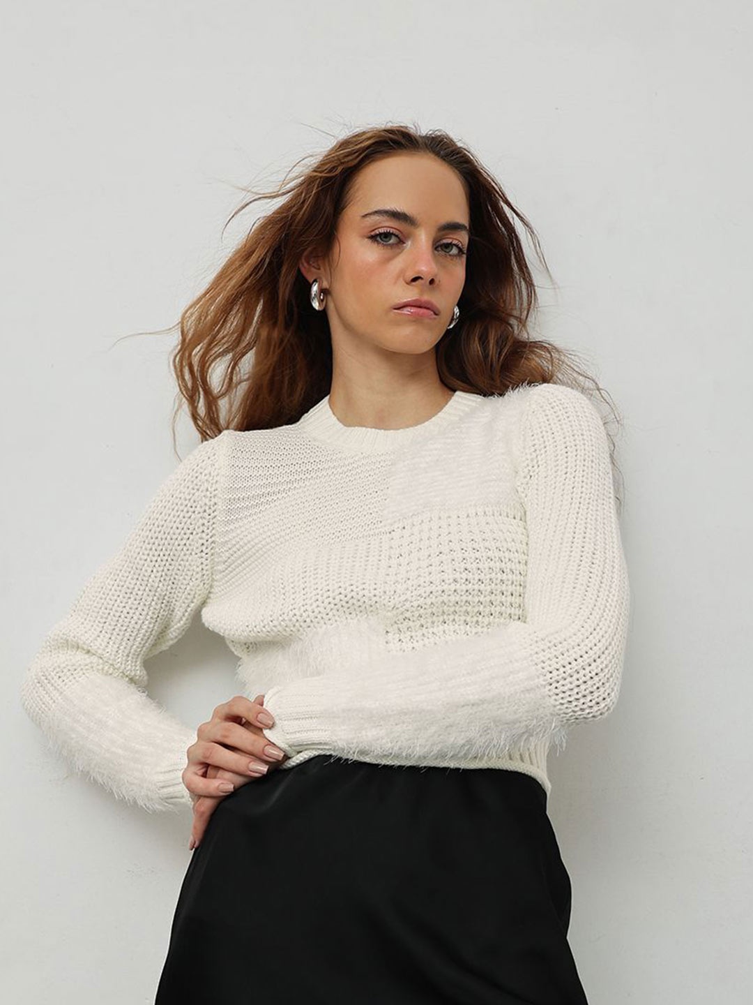 

STREET 9 Women Pullover, Cream