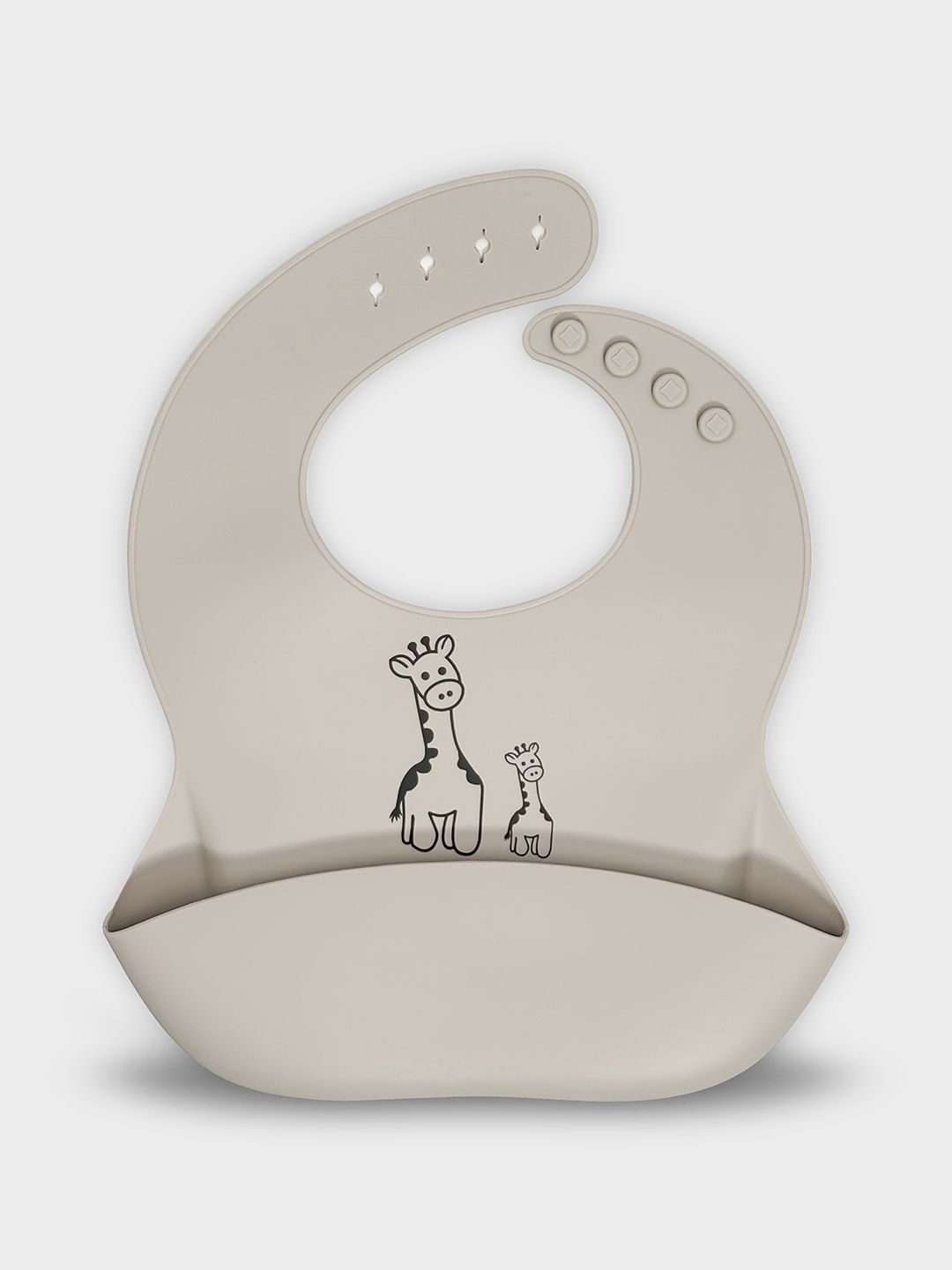 

MiArcus Silicone Waterproof Bib, Grey