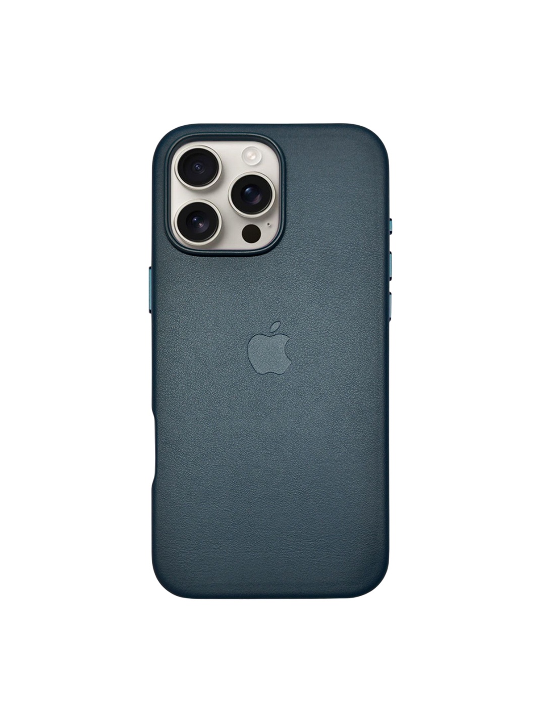 

TREEMODA Solid Printed iPhone 16 Pro Back Case Mobile Accessories, Blue