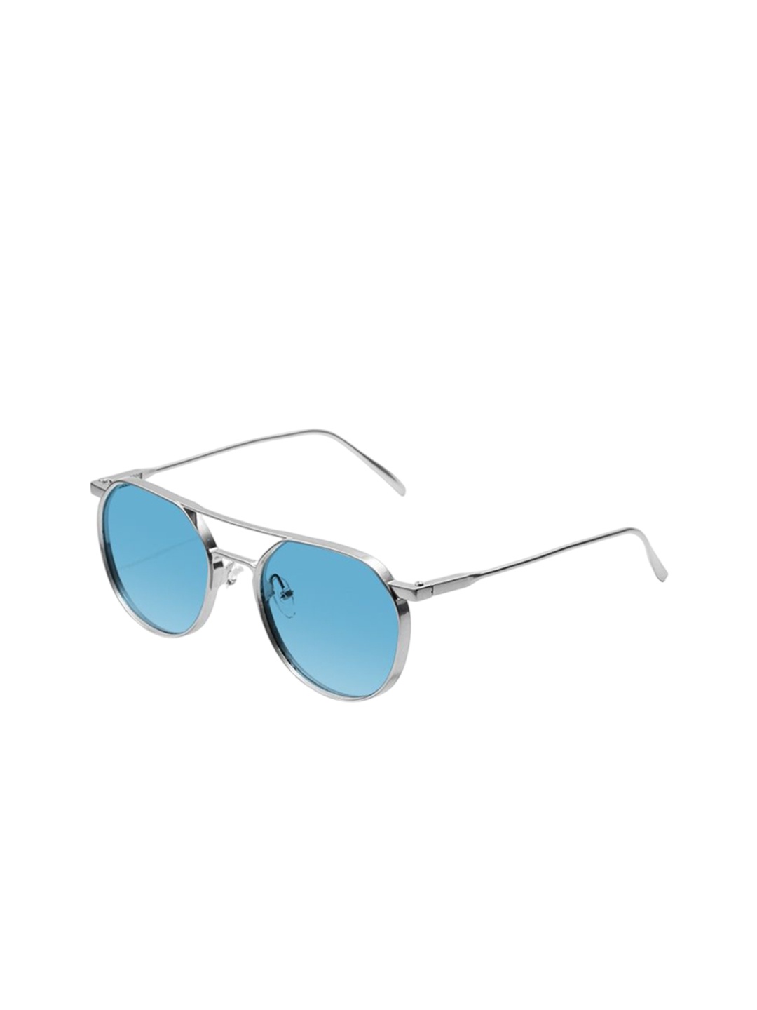 

SAM & MARSHALL Unisex Aviator Sunglasses with UV Protected Lens, Blue