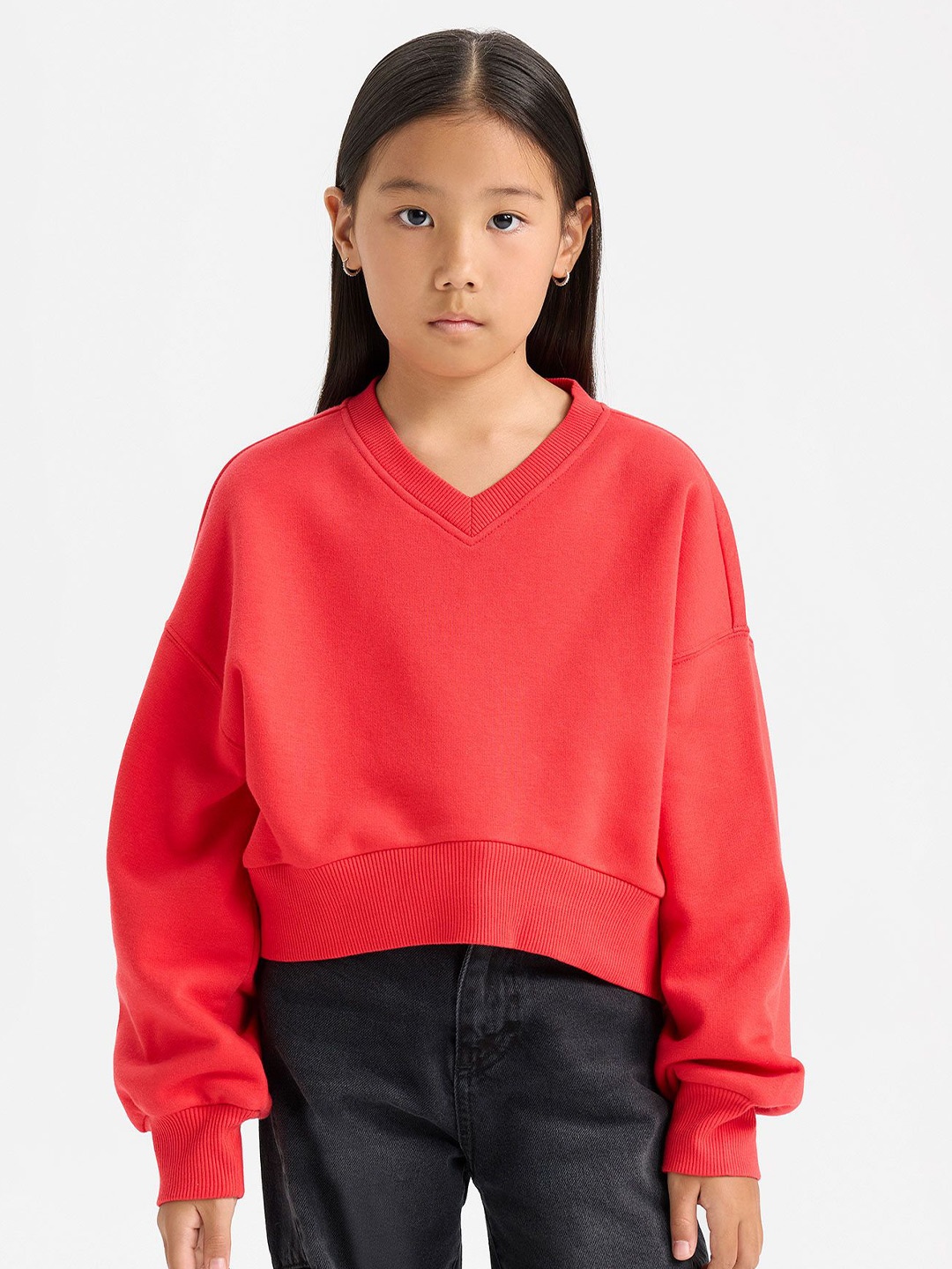 

DeFacto Girls Sweater Vest, Red